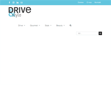 Tablet Screenshot of drivestyle.si